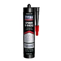 Герметик КРОВЕЛЬНЫЙ гибридный клей "TYTAN Professional" ЧЕРНЫЙ (RAL 9005) 280мл (12)
