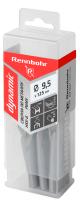 Сверло по металлу  9,5х125мм сталь Р6М5 "Rennbohr DYNAMIC" (10шт) коробка