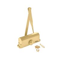 Доводчик "DORMA" TS 77 EN 2 до 50кг с рычагом золото (12)