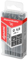 Сверло по металлу  4,8х86мм HSS-G P6M5 "Rennbohr Dynamic Prom" (20шт/уп)
