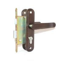 Димитровград ЗВ-4-3.03 "Зенит" медь ручка-замок врезн.(15)