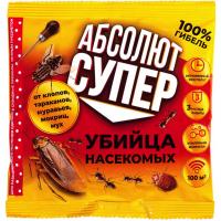 Средство от насекомых АБСОЛЮТ дуст СУПЕР 100гр. (1/50)