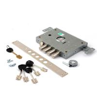 ГАРДИАН 21.14Т 5кл замок врезной с защелкой,сувальдный, со сменным секретом, левый (5)