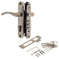 ЗВ АВЕРС замок врезной 1023/60-AB с ручками (бронза) (1/20)