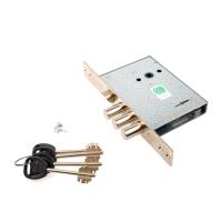 ГАРДИАН 30.11 замок врезной с защелкой, сувальдный б/о 4кл./15