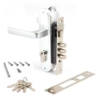 ЗВ Апекс 1026/60-CR замок врезной с ручками (хром) (1/16)