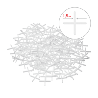 Крестики для кафеля 1,5мм ЗУБР /уп. 200шт./30