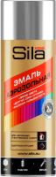 Краска Sila HOME Max Paint ХРОМ МЕТ. с мет.эффектом RAL001 аэрозольная 520мл