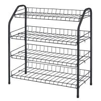 Этажерка для обуви ЭТ1/Ч ЧЕРНЫЙ (660*280*700) (1)