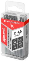 Сверло по металлу  4,5х80мм HSS-G P6M5 "Rennbohr Dynamic Prom" (20шт/уп)