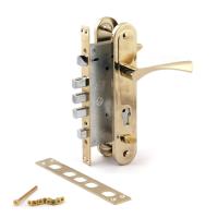 Апекс Premier Т-0523-C-G-L (Т-5DЗОЛОТО L) (ЛЕВЫЙ) замок врезной (10)