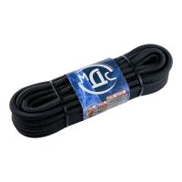 Шнур плетеный резиновый с сердечником, 24-прядный 10мм х 10м черный "МДС"