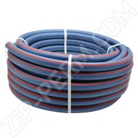 Шланг поливочный  3/4" (19мм) х 25м (3х-слойный) армированный, ТЭП, металлик топаз "НОВЭМ"