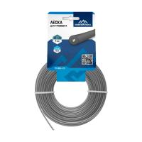 Леска для триммера 4,0мм х 15м круг (с сердечником) "VertexTools" (12/72)