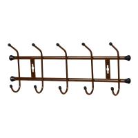 Вешалка настенная ВН5 (медный антик) 485х215х85 НИКА (5)