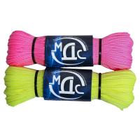 Шнур плетеный полипропиленовый неоновый (ПП) 16-прядный, с сердечником 4мм х 20м цветной "МДС"