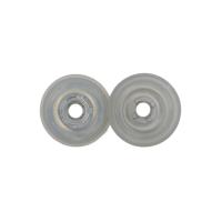 Шайба для поликарбоната 2-х компонентная d-25мм силиконовая прозрачная (50шт) (20)