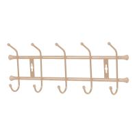 Вешалка настенная ВН5 (бежевый металлик) 485х180х67 НИКА