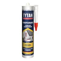 Герметик силиконовый "TYTAN Professional" универсальный СЕРЫЙ 280мл (12)