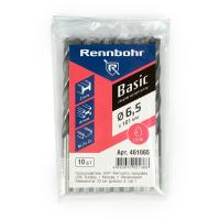 Сверло по металлу ЦХ  6,5х101мм HSS-R "Rennbohr Basic Prom" (10шт/уп)