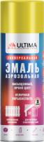Аэрозоль Ultima эмаль ЖЕЛТАЯ (RAL 1018) 520мл (12)