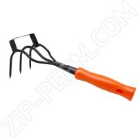 Рыхлитель комбинированный МИНИ 3-х зубый с пластмассовой ручкой "Дачник" (Арти) (40)