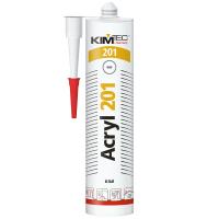 Герметик акриловый "KIM TEC 201" БЕЛЫЙ 280мл (20)