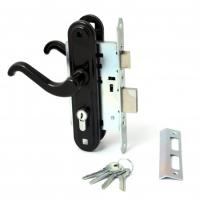 Димитровград ЗВ-4-3.02 "Зенит" чёрн. ручка-замок врез.(15)