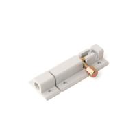 Шпингалет дверной Апекс DB-05-60-W (белый) (20/200)