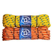 Шнур плетеный полипропиленовый (ПП) с сердечником 14мм х 10м 16-прядный цветной "МДС"