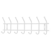 Вешалка настенная ВНТ7М/МБ (матовый белый) 665х192х80 НИКА (5)