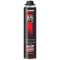 Пена монтажная ПРОФИ «ZIGGER PF» 65л всесезонная, 850 мл, 920 г, (12)