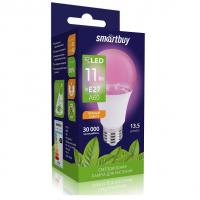 Лампа фито Е27 11Вт А60 Smartbuy (100)