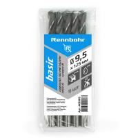 Сверло по металлу ЦХ  9,5х133мм HSS-R "Rennbohr Basic Prom" (5шт/уп)