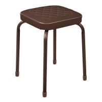 Табурет 4 ножки HT3/BR (коричневый) НИКА (10)