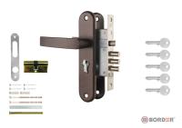 ЗВ Рязань ЗВ4-31/55 замок врезной с ручками (медь) (1/12)