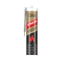 Герметик акриловый "Sila PRO Max FireStop Acril" ПРОТИВОПОЖАРНЫЙ БЕЛЫЙ 280мл (12)