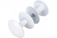 РК Кунгур РК2-1 Ручка-кнопка белая (25)