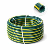 Шланг поливочный  3/4" (19мм) х 25м (2х-слойный)  ПВХ зеленый "НОВЭМ Эластик"