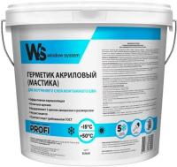 Герметик акриловый "СТИЗ-В" WS 7кг (для внутреннего применения)