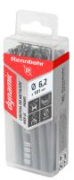 Сверло по металлу  6,2х101мм сталь Р6М5 "Rennbohr DYNAMIC" (20шт) коробка