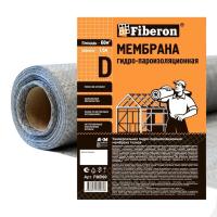 Мембрана строительная пароизоляционная 60м² х 1,6м (тип D) "FIBERON"