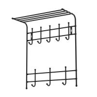 Вешалка настенная ВПТ8 (черный) 590х270х710 (5)