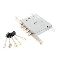 МЕТТЭМ ЗВСП-2ТЗЩ(ЗВ9 143.1.0) замок врезной с защелкой с/т удлин. планка (УНИВЕРСАЛ.)