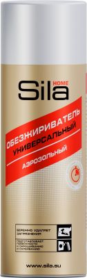 Обезжириватель SILA HOME Fat Cleaner универсальный аэрозоль 520мл. (12)