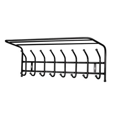 Вешалка настенная ВП8 (черный) 805х265х240 (5)