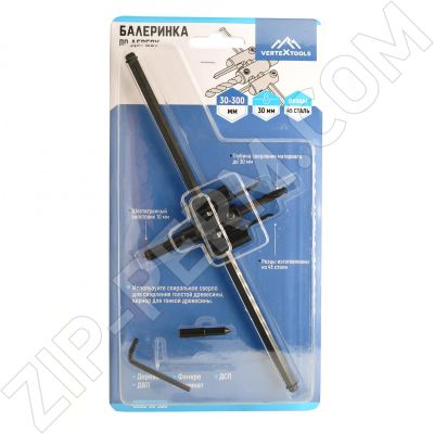 Балеринка по дереву 30-300мм VertexTools (5)