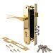 ЗВ Апекс 2223/60-G замок врезной с ручками (золото) (1/10)