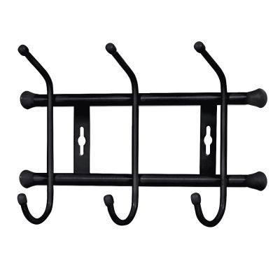 Вешалка настенная ВН3 (черный) 285х180х67 (3)