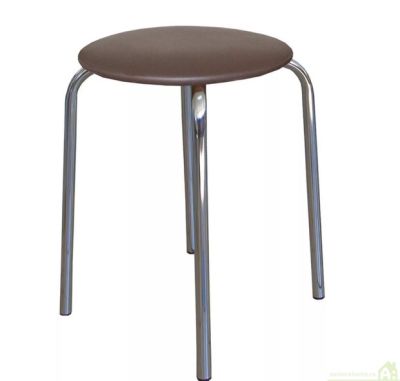 Табурет 4 ножки Эконом НИКА, БЕЖЕВЫЙ Табурет 4 ножки Эконом НИКА, БЕЖЕВЫЙ